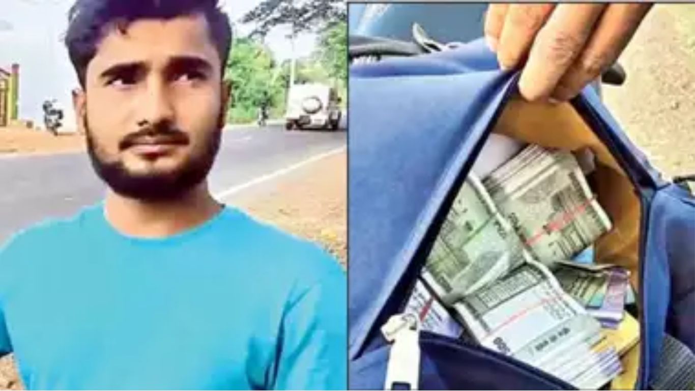 Money Bag: రోడ్డు పక్కన కనిపించిన బ్యాగ్‌.. లోపల ఏముందో చూస్తే..