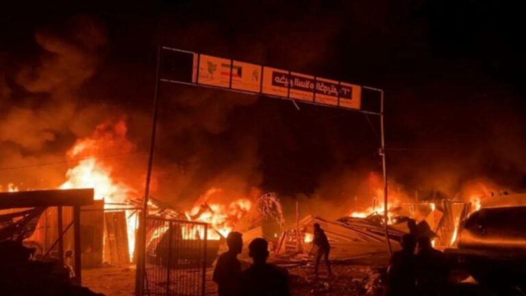 Israel air strike in rafah: శరణార్థి శిబిరాలపై ఇజ్రాయెల్ వైమానిక దాడి.. కనీసం 35 మంది మృతి