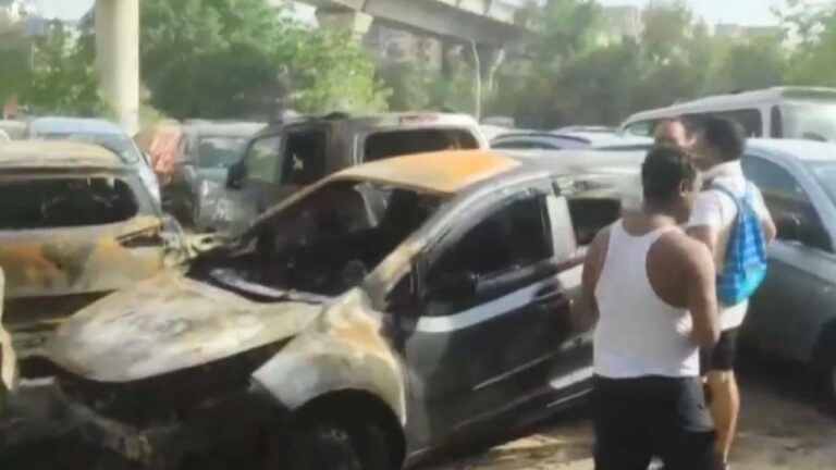 Delhi Fire : ఢిల్లీలో వేడిగాలులు.. పార్కింగ్‌ చేసిన వాహనాల్లో మంటలు