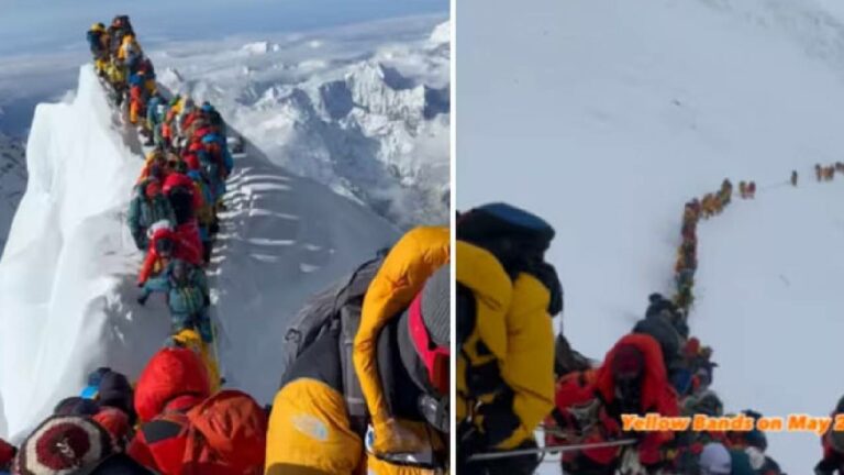 Mount Everest: ఎవరెస్ట్ పై ట్రాఫిక్ జాం..గత వారంలో 5 గురు అధిరోహకులు మృతి