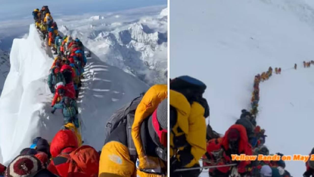 Mount Everest: ఎవరెస్ట్ పై ట్రాఫిక్ జాం..గత వారంలో 5 గురు అధిరోహకులు మృతి