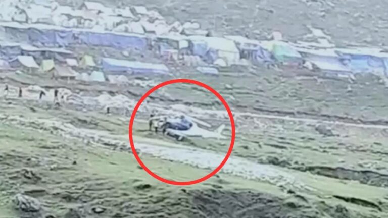 Kedarnath Dham : కేదార్ నాథ్ ధామ్ వద్ద హెలికాప్టర్ కు తప్పిన పెను ప్రమాదం