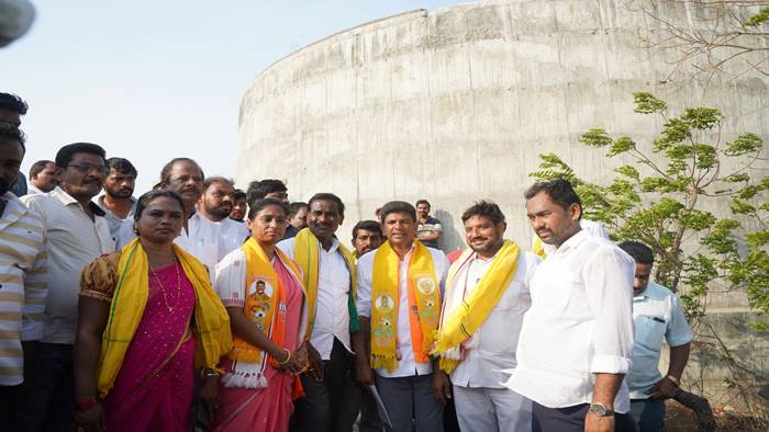 Pemmasani Chandrashekar: గోరంట్ల రిజర్వాయర్‌ను పరిశీలించిన పెమ్మసాని చంద్రశేఖర్