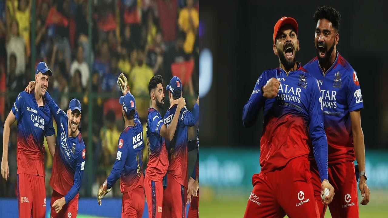 RCB vs CSK: చెన్నై ఓటమి.. ప్లేఆఫ్స్⁭కు ఆర్సీబీ