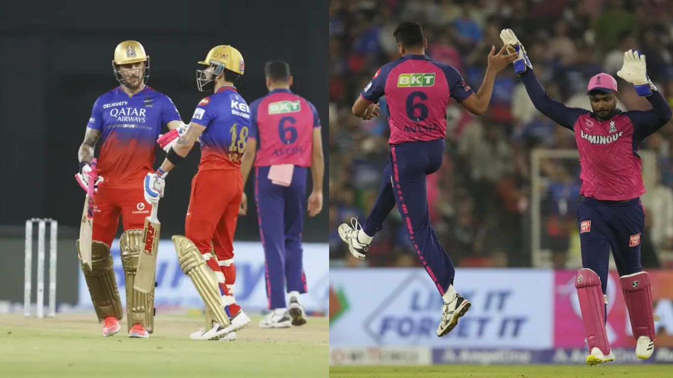 RR vs RCB: తడబడి తేరుకున్న ఆర్సీబీ.. ఆర్ఆర్ టార్గెట్ 173..