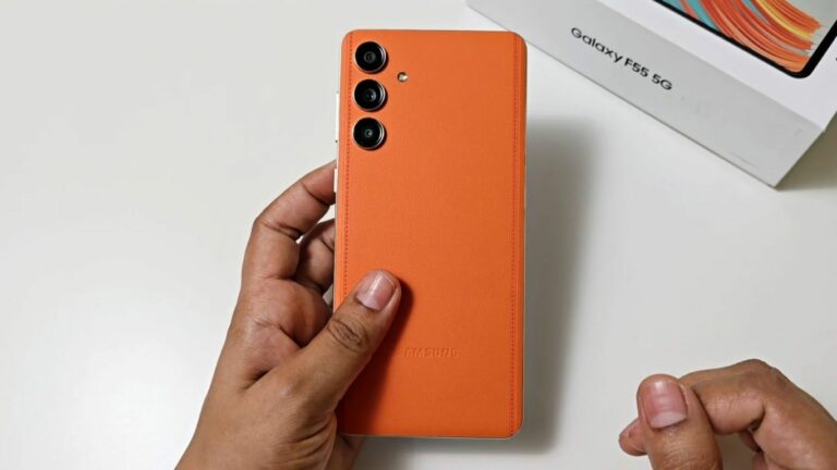Samsung Galaxy F55 Price: లెదర్‌ ఫినిష్‌తో శాంసంగ్‌ కొత్త 5జీ స్మార్ట్‌ఫోన్‌.. 50 ఎంపీ కెమెరా, 5000 ఎంఏహెచ్‌ బ్యాటరీ!