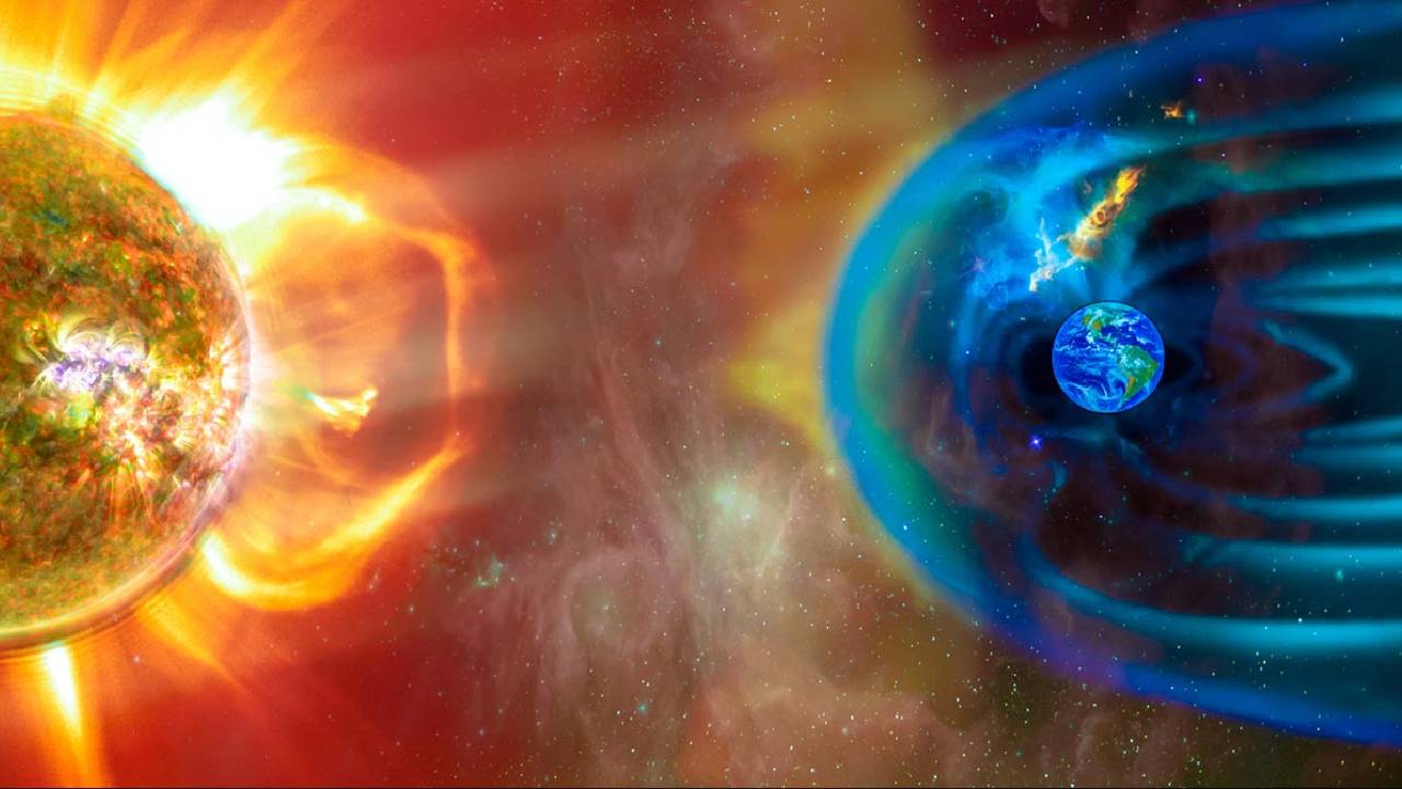 Solar Storm: సూర్యుడిపై భారీ పేలుడు..  భూమి వైపు దూసుకువస్తున్న ‘‘సౌర తుఫాన్’’