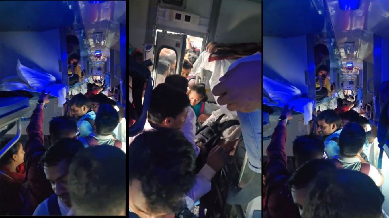 Brahmaputra Express: ఏంటి భయ్యా ఇది.. ఏసీ కంపార్ట్‌మెంట్ కాస్త జనరల్ బోగి ఐపోయిందిగా..