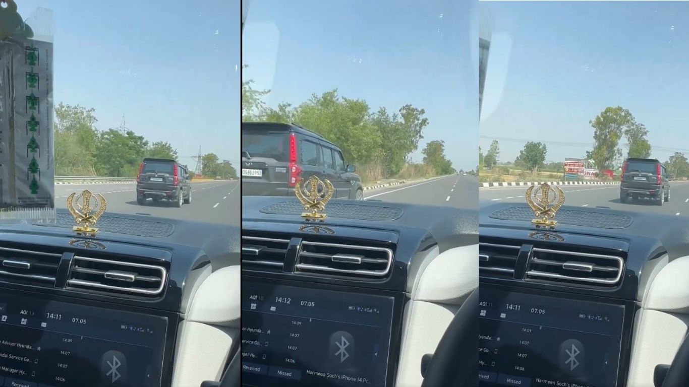 CHASED WOMAN CAR: హైవేపై మహిళకు భయంకర అనుభవం.. కార్‌తో ఛేజింగ్.. వైరల్ వీడియో..