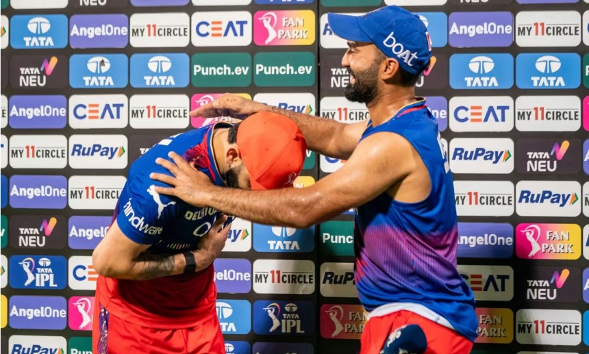 Virat Kohli – DK: దినేష్ కార్తీక్ ముందు తలవంచిన విరాట్ కోహ్లీ.. వీడియో వైరల్..