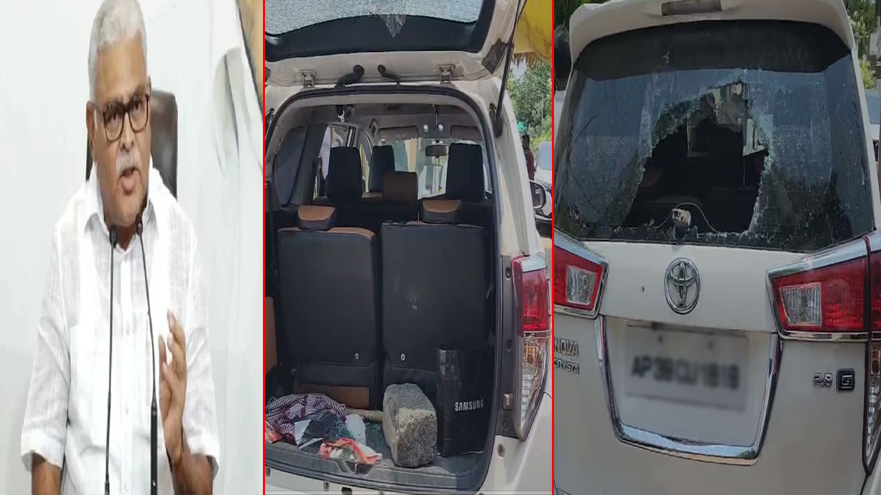 Ambati Rambabu: అంబటి అల్లుడి కారుపై టీడీపీ కార్యకర్తలు దాడి.. రాంబాబు సీరియస్