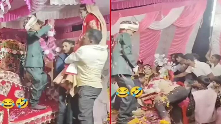 Funny Moment : ఈ పెళ్లికొడుకు చేసిన పనికి అక్కడున్నవారంతా షాక్‌..!