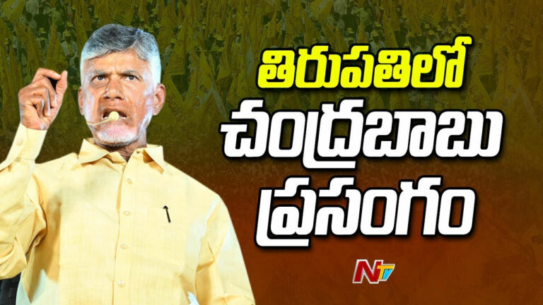 Chandrababu: నాది పునర్జన్మ.. వేంకటేశ్వర స్వామీ నాకు పునర్జన్మ ఇచ్చాడు