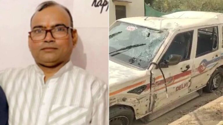 Delhi: ఢిల్లీలో పోలీస్ వాహనం ఢీకొని ఒకరి మృతి.. కానిస్టేబుల్ అరెస్ట్