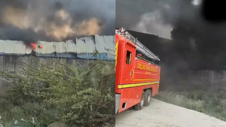 Delhi fire: ఓ ఫ్యాక్టరీలో భారీ అగ్నిప్రమాదం.. మంటలార్పుతున్న 26 ఫైరింజన్లు