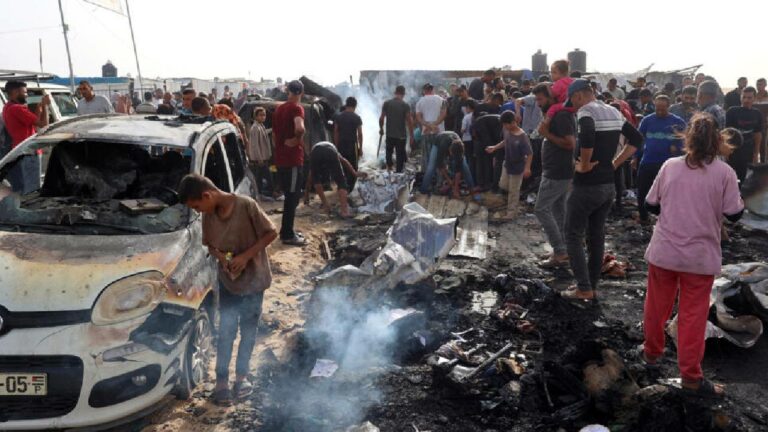 Israel Strike On Rafah: రఫా దాడిలో 21 మంది మృతి.. తమ పని కాదన్న ఇజ్రాయిల్..