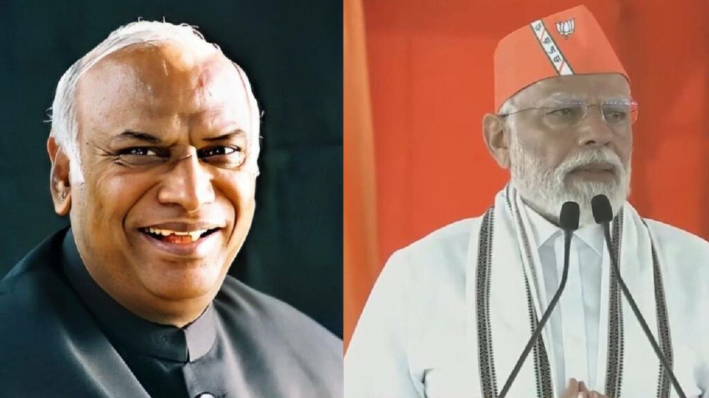 Kharge, Modi