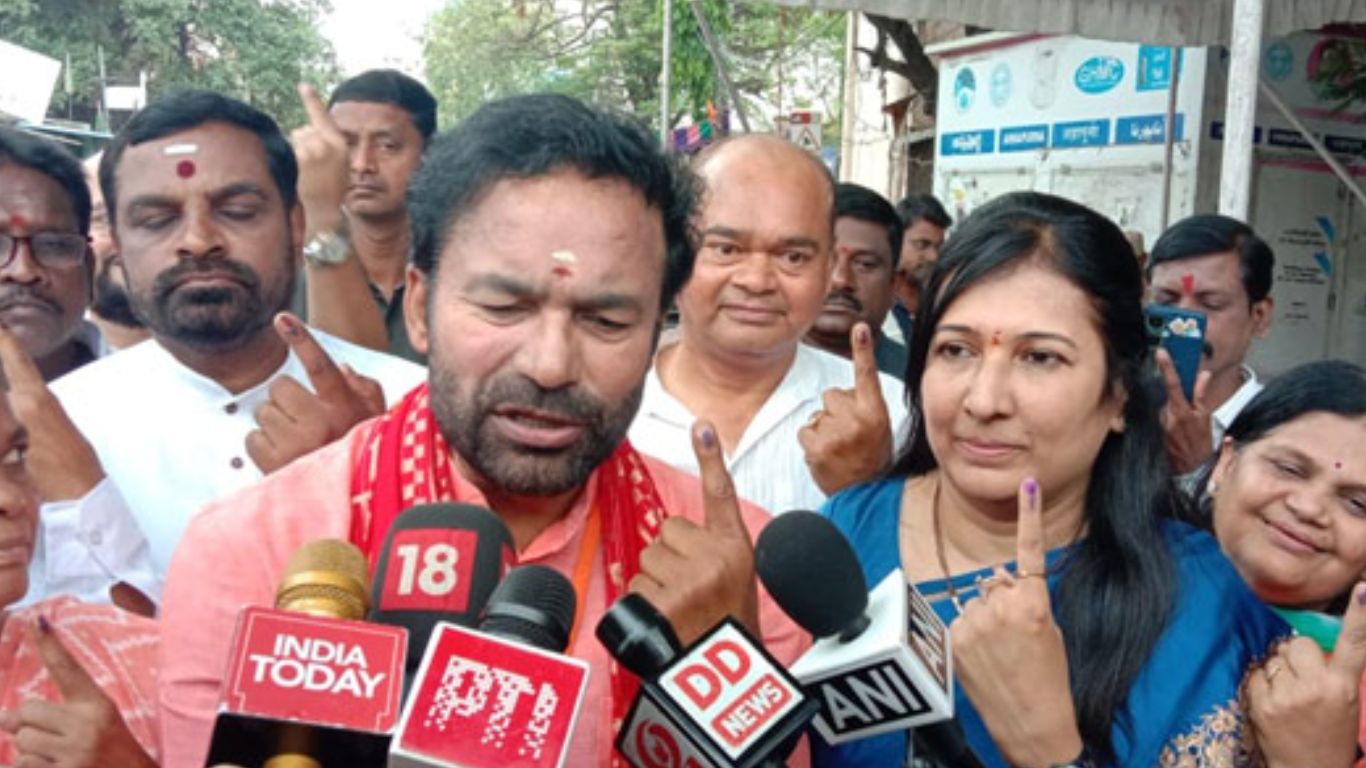 Kishan Reddy: కేంద్రమంత్రి కిషన్ రెడ్డిపై కాంగ్రెస్ ఫిర్యాదు!