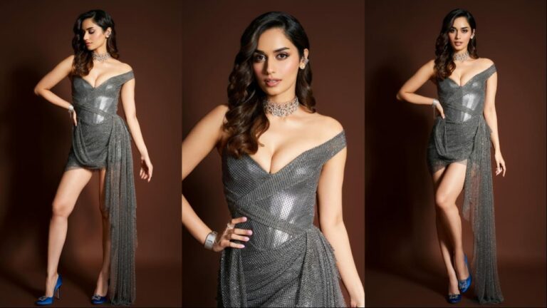 Manushi Chhillar : హాట్ లుక్ లో మైండ్ బ్లాక్ చేస్తున్న మానుషి..