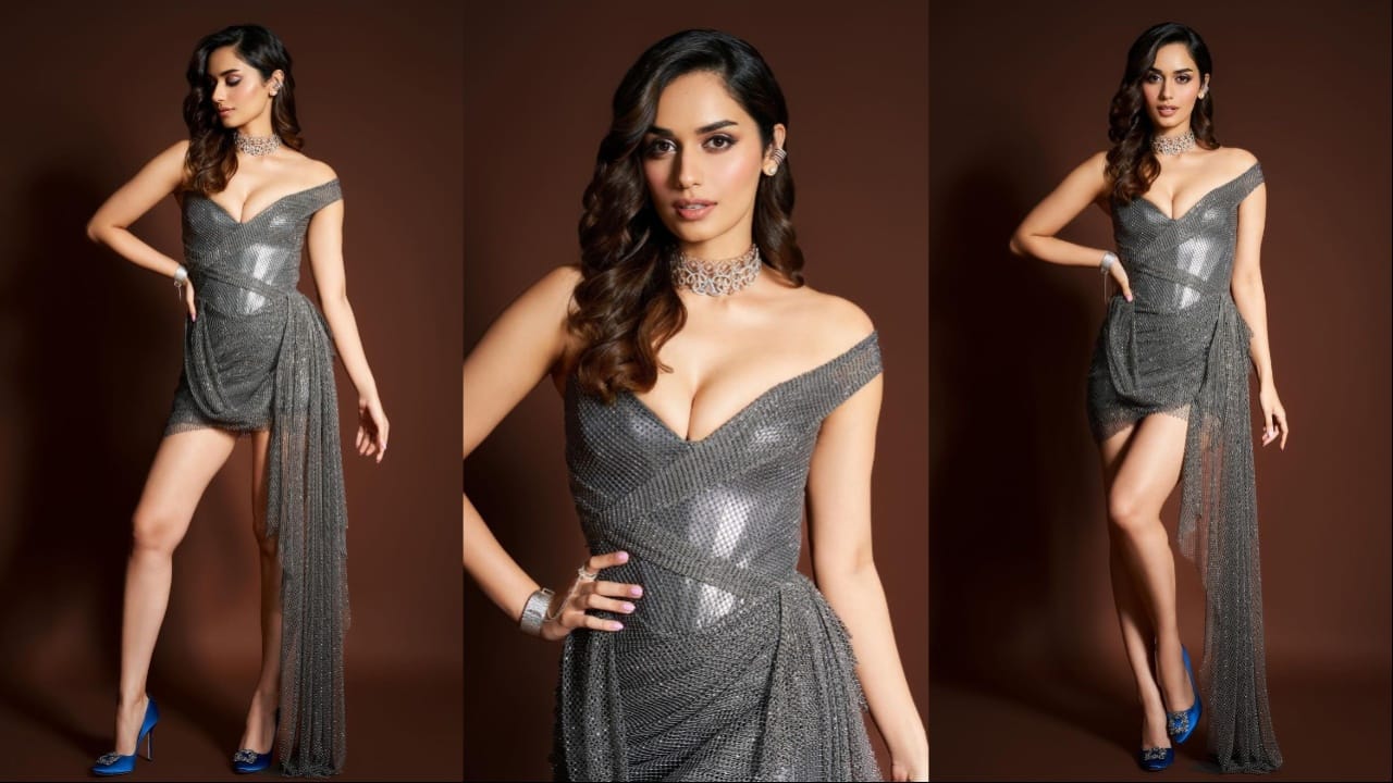 Manushi Chhillar : హాట్ లుక్ లో మైండ్ బ్లాక్ చేస్తున్న మానుషి..