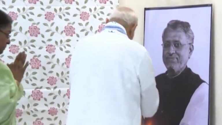 PM Modi: సుశీల్ మోడీ కుటుంబాన్ని పరామర్శించిన ప్రధాని