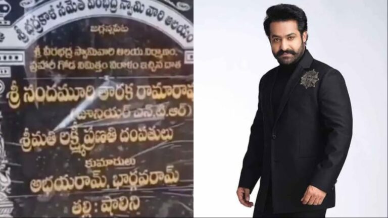 Ntr : ఆంధ్రాలోని ఆ ఆలయానికి భారీగా విరాళం ఇచ్చిన ఎన్టీఆర్..
