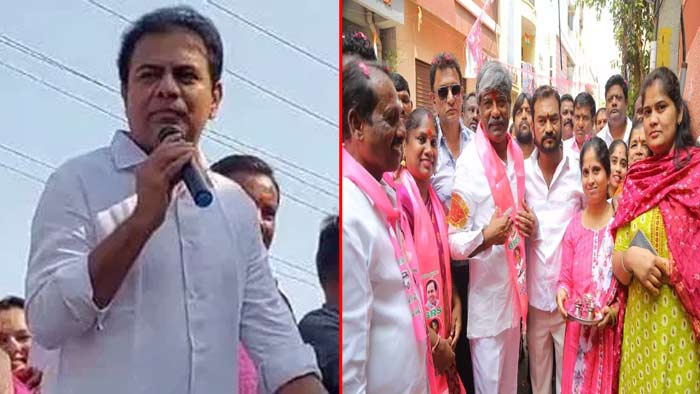 KTR: పద్మారావు గౌడ్⁭ను గెలిపించి.. కాంగ్రెస్, బీజేపీకి బుద్ది చెప్పాలి..