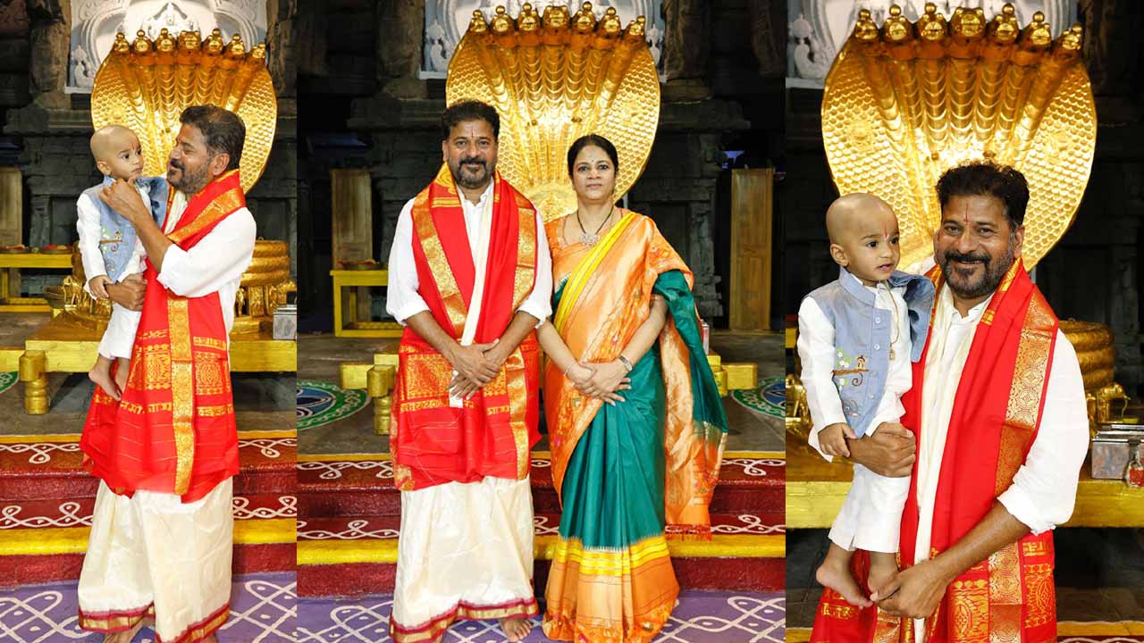 CM Revanth Reddy: తిరుమల శ్రీవారిని దర్శించుకున్న తెలంగాణ సీఎం రేవంత్ రెడ్డి