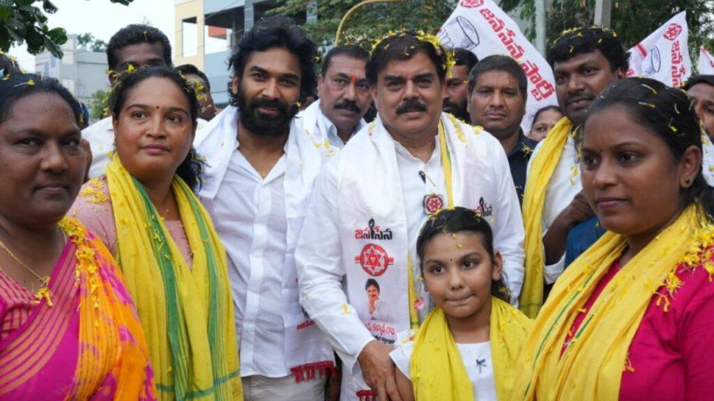 Rk Naidu Campaigns For Pawan Kalyan