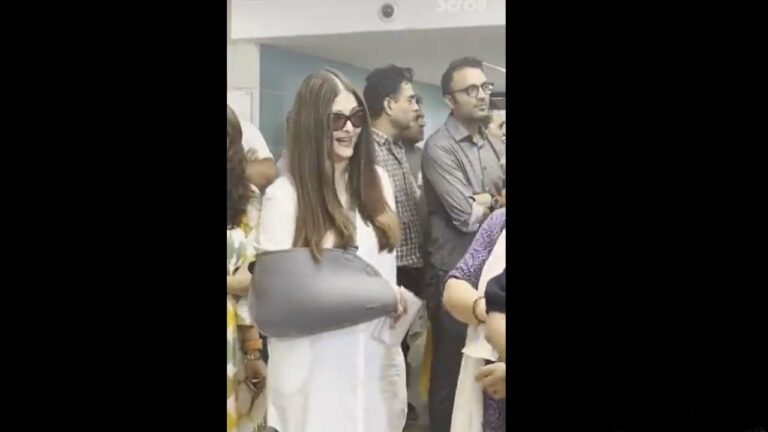 Aishwarya rai Video: పోలింగ్ బూత్‌లో సందడి చేసిన ఐశ్వర్య రాయ్