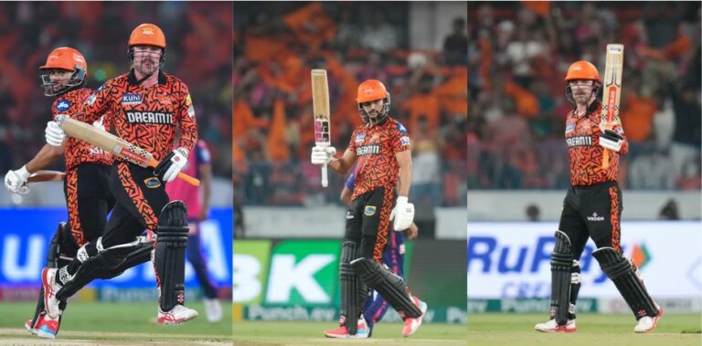 SRH vs RR: హాఫ్ సెంచరీలతో ఆదుకున్న నితీష్ రెడ్డి, హెడ్.. రాజస్థాన్ టార్గెట్ 202..