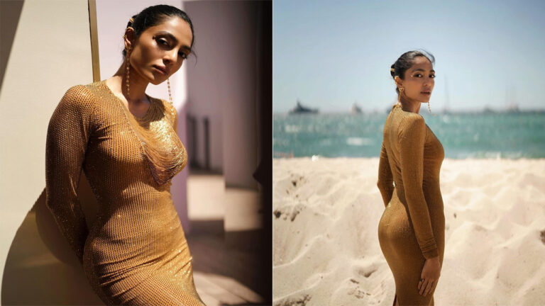 Sobhita Dhulipala: టైట్ ఫిట్ డ్రెస్ లో అందాలు ఆరబోస్తున్న శోభిత..