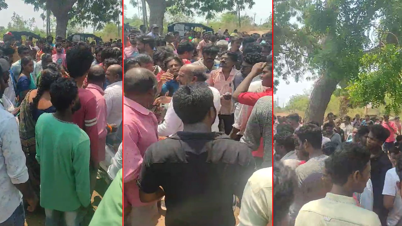 Voters Protest: తాడేపల్లిగూడెంలో డబ్బులు ఇవ్వడం లేదని ఓటర్ల ఆందోళన..