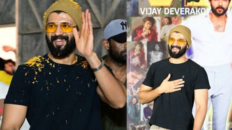 Vijay Devarakonda : వైజాగ్ లో ఫ్యాన్స్ తో సందడి చేసిన విజయ్ దేవరకొండ.. పిక్స్ వైరల్…