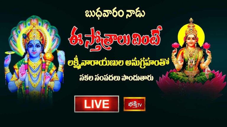 Vishnu Sahasranamalu: లక్ష్మీనారాయణుల అనుగ్రహం కోసం ఈ స్తోత్రం వినండి..