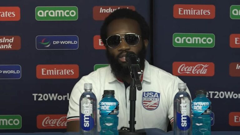 IND vs USA: భయం మా బ్లెడ్‌లోనే లేదు.. టీమిండియాకు గట్టి పోటీనిస్తాం: అమెరికా ప్లేయర్