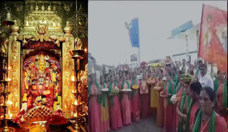 Amaravati Farmers : కాలినడకన విజయవాడ కనకదుర్గ అమ్మవారి దర్శనానికి బయలుదేరిన రాజధాని రైతులు..