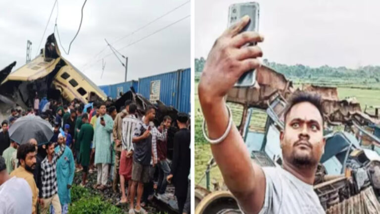 Bengal Train Accident: బెంగాల్ రైలు ప్రమాద ఘటన.. రీల్స్ కోసం భారీగా జనాలు