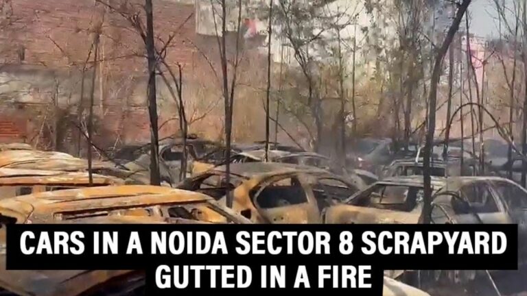 Fire Accident: అగ్నిప్రమాదంలో 30కి పైగా కార్లు దగ్ధం..