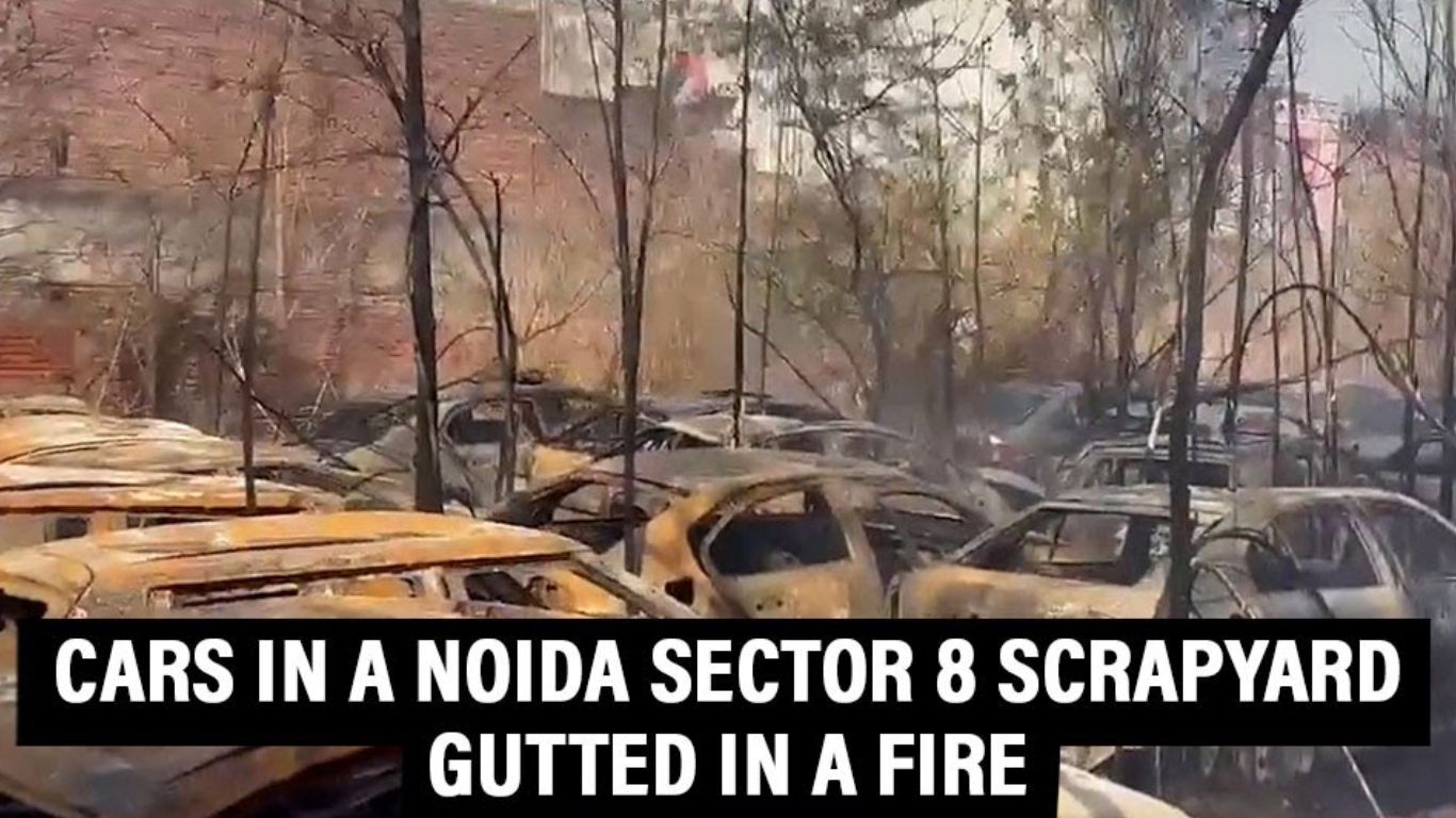 Fire Accident: అగ్నిప్రమాదంలో 30కి పైగా కార్లు దగ్ధం..