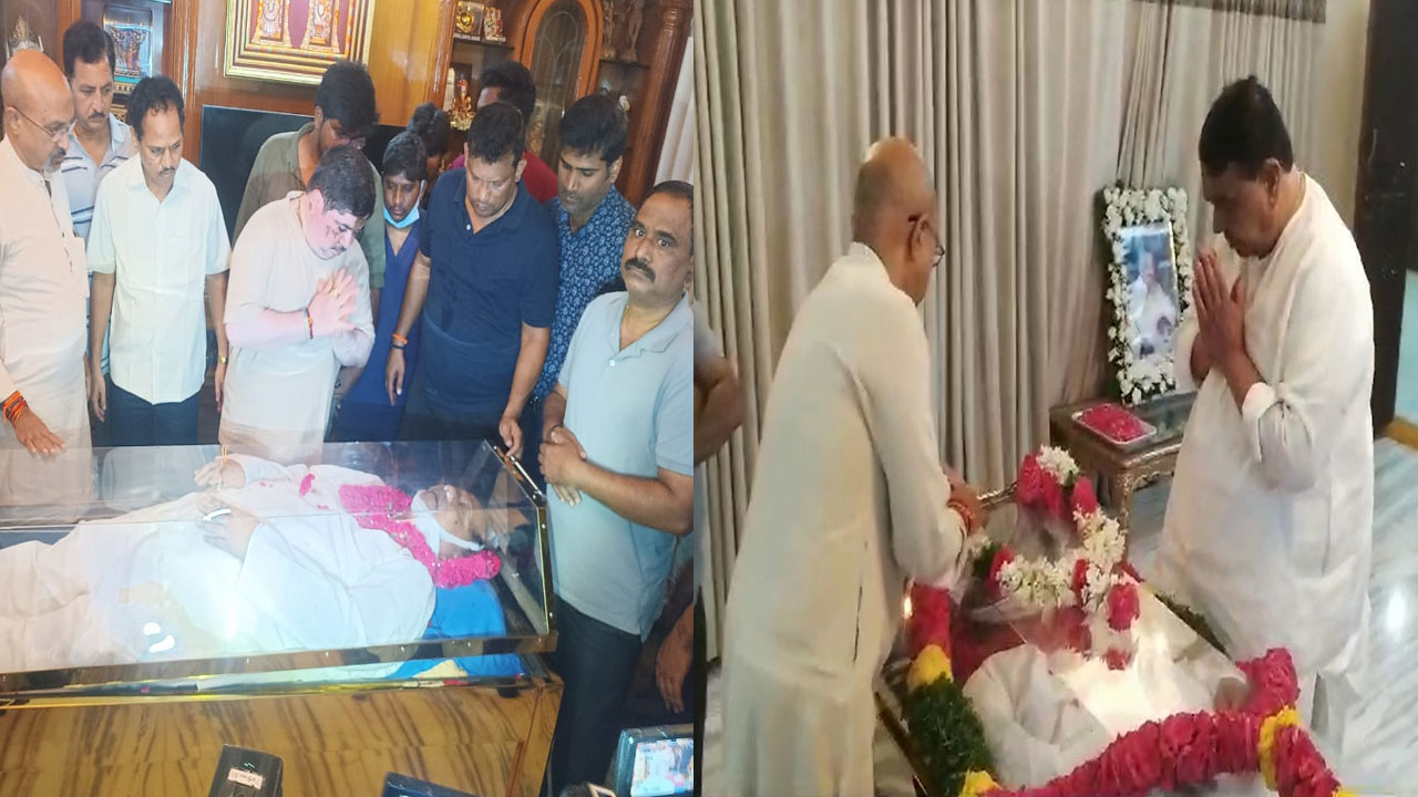 D.Srinivas: ధర్మపురి శ్రీనివాస్ మృతి పట్ల సీఎం రేవంత్ రెడ్డి, పలువురు నేతలు సంతాపం..