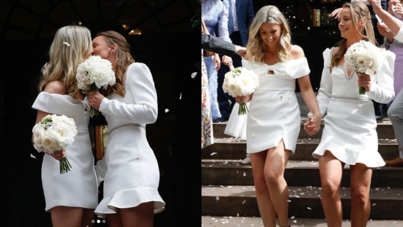 Danni Wyatt Marriage: ప్రియురాలిని పెళ్లాడిన ఇంగ్లండ్ మహిళా క్రికెటర్‌.. ఫొటోస్ వైరల్!