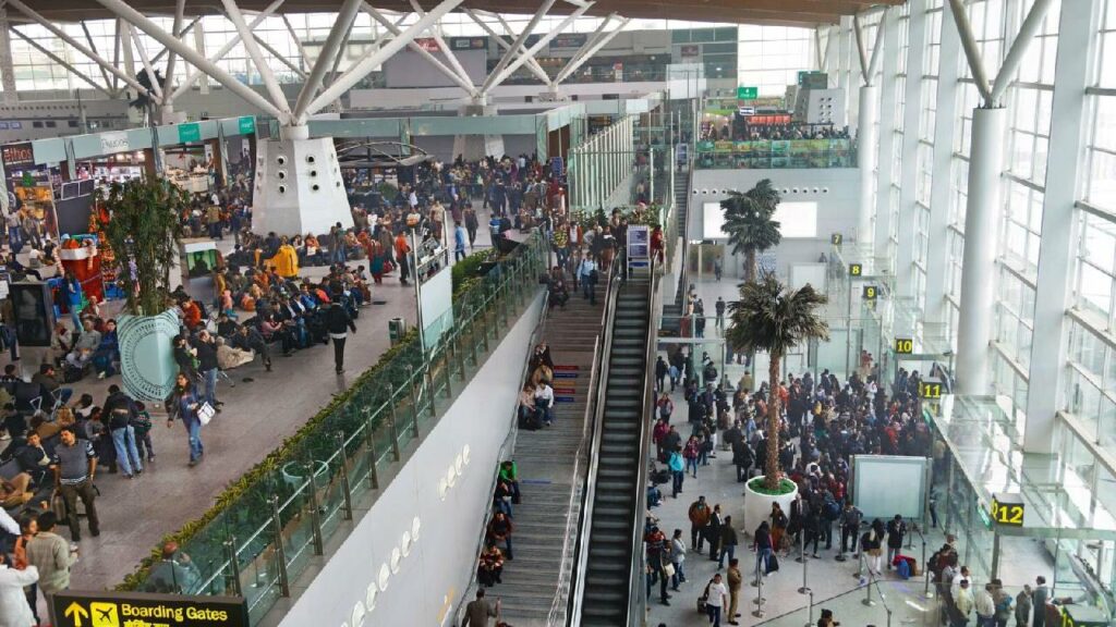 Delhi Airport Bomb Scare