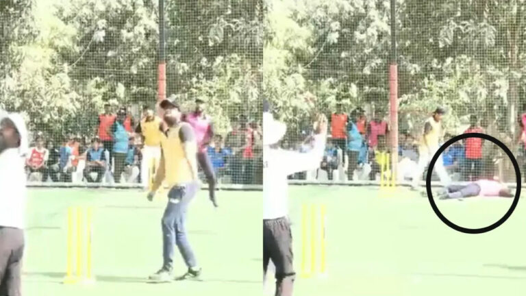 Heart Attack: క్రికెట్ బ్యాటింగ్ చేస్తూ గుండెపోటుతో ఓ వ్యక్తి మృతి..