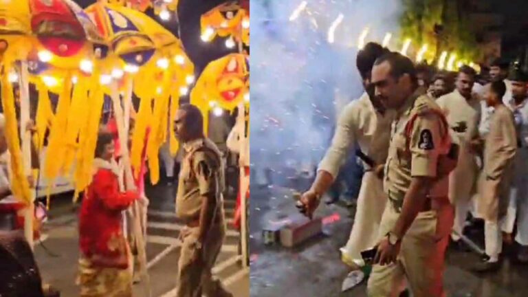 Hyderabad: పెళ్లి బరాత్‌ను అడ్డుకున్న పోలీసులు.. వాగ్వాదం, తోపులాట..