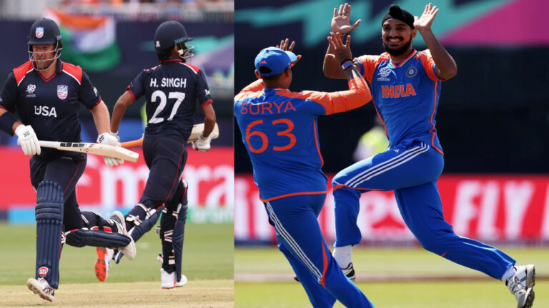 IND vs USA: స్వల్ప స్కోరు చేసిన అమెరికా.. భారత్ టార్గెట్ ఎంతంటే..?