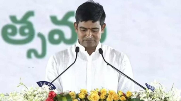 Minister Kondapalli Srinivas: బాధ్యతలు స్వీకరించిన మంత్రి శ్రీనివాస్‌.. చిన్న పరిశ్రమలకు రాయితీలు