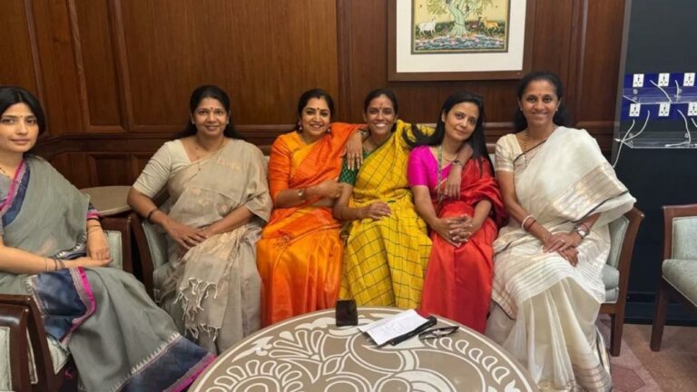 Mahua Moitra: ‘వారియర్స్ ఆర్ బ్యాక్’.. మహిళా ఎంపీలతో ఉన్న ఫొటో పోస్ట్