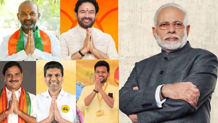 Modis Cabinet: తెలుగు రాష్ట్రాల నుంచి కేంద్ర క్యాబినెట్ లో ఐదుగురికి స్థానం..