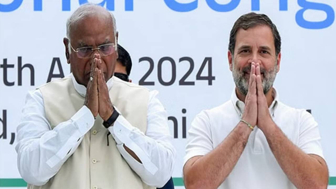 Congress : ఫలితాలకు ముందు కాంగ్రెస్ కీలక సమావేశం.. అభ్యర్థులతో రాహుల్ -ఖర్గే చర్చ